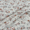 Breathable Vibrant Floral 100% Polyester Chiffon Cloth